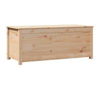 Solid Wood Pine Storage Box 110x50x45.5 cm Chest Blanket vidaXL