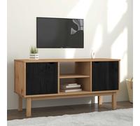 Solid Wood Pine TV Cabinet Indoor Media Unit HiFi Cabinet Multi Colours vidaXL