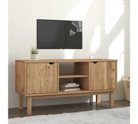 Solid Wood Pine TV Cabinet Indoor Media Unit HiFi Cabinet Multi Colours vidaXL