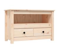 Solid Wood Pine TV Cabinet TV Console Media HiFi Cabinet Multi Colours vidaXL