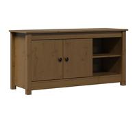 (Honey brown) vidaXL Solid Wood Pine TV Cabinet TV Console Media Unit Cabinet Multi Colours