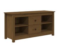 Solid Wood Pine TV Cabinet TV Console Media Unit Cabinet Multi Colours vidaXL