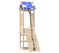 (Solid Wood Pine) vidaXL Outdoor Playset Garden Playhouse Playground Equipment Solid Wood Pine