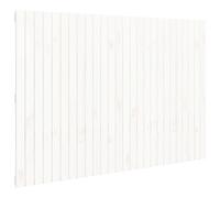vidaXL Wall Headboard Grey 166x3x110 cm Solid Wood Pine