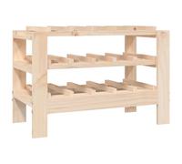 Solid Wood Pine Wine Rack Alcohol Rack Bottle Holder Shelf Multi Models vidaXL