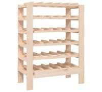 (61.5 x 30 x 82 cm) vidaXL Solid Wood Pine Wine Rack Alcohol Rack Bottle Holder Shelf Multi Models