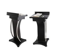 Solid Wood Podium with Reading De for Church School & Events Standing Lectern Perfect for Presentats and Public Speaking