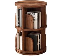Solid Wood Revolving Bookshelf 360 Degree Rotating Children's Bookcase by Creativity Corner - Floor Standing Storage for Living Room