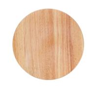 Solid Wood Round Bar Stool - 35cm Height, Sl esign for Restaurants, Bars & Home Use, Comfortable Seating, Durable Construction, Modern Style