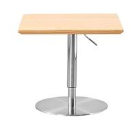 Solid Wood Round Side Table for Living Room & Coffee ShopAdjustable Height Dining Table 70cm Middle Ancient Sle Design Perfect for Sofas & Smals