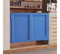 Solid Wood Saloon Door - Swinging Half Waist Door for Kitchen Pub Shop Entrance & Butler Counter - Includes Durable Spring Hinges for Easy Access & Stylish Partition