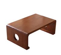 Solid Wood Side Table - ge DeCoffee Table for Bedroom Balcony & Reading Nook - Perfect for Leisure Tea Time & Decor - Elegant &