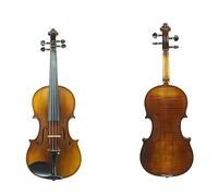 Solid Wood Single Board Pattern Back Handmade Solid Wood Violin For Beginners And Adults To Play Violin (Color : 1/4)