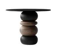 Solid Wood Sofa Corner End Table - Small Coffee Table for Living Room Bedside & Decoration - Stylish Art Side Table & Tea Table for Modern Spaces