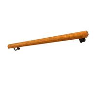 Solid Wood Stair Handrail Set - Complete Wall Mount System for Indoor/Outdoor Stairs, Loft & Interior Design