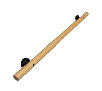Solid Wood Stair Railings with Brackets - Safety Grab Bar for Elderly & Children - Easy Mount il for Corridor - Stylish 150cm (4.9ft)