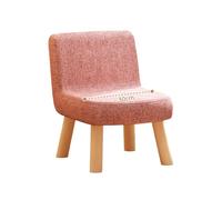 Solid Wood Stool Set with Backrest 4 Pieces Removable Linen Cushion & High-Density Foam for Ultimate Comfort Ideal for Kitchen & Dining Room Use