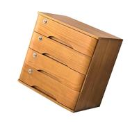 Solid Wood Storage Box Lockable Drawer Desk Stylish Office Cabinet for Desk nization and Clutter-Free Workspace
