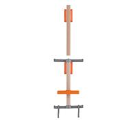Solid Wood Storage Rack - Bicycle Gear Organizer No Drilling Required Helmet Holder Glasses Stand Speedometer Storage Compact Space Saving Design | Bicycle Equipment Org