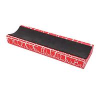 Solid Wood String Instrument Neck Support, Lightweight Non Slip Guitar Neck Rest, Easy to Carry for Acoustic Guitars Violin, Beautiful Appearance, Protection from Harm (Red)
