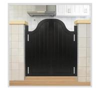 Solid Wood Swing Door with Auto Close Mechanism, Rustic Western Style for Interior Cafe, Bar, or Porch Entrance