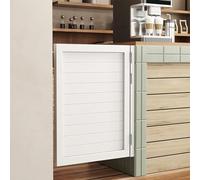 Solid Wood Swing Door with Automatic Closure, Modern Style for Indoor Parlor and Entrance Decoration