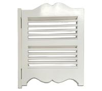 Solid Wood Swinging Cafe Doors - Auto Close Hinged Saloon Doors for Bar and Kitchen Entrance Partition