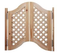 Solid Wood Swinging Cafe Saloon Doors, Unpainted Double Interior Door with Auto Close Hinges, Ideal for Room Partition