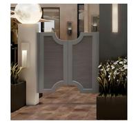 Solid Wood Swinging Saloon Doors for Cafe & Bar Auto Closing Half Door Indoor Swing Door for Porch Entrance - 90x70cm (35.43x27.55in)