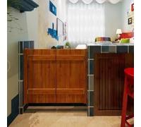 Solid Wood Swinging Saloon Doors - Retro Cafe Style Two-Way Open Available in 32 36 48 51in Wide - Perfect for Cafes Restaurants and Bars
