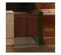 Solid Wood Swinging Saloon Doors ， Rustic Western Style Half Door ，for Kitchen, Bar, Hallway - with Auto-Close Hinges & Hardware - Interior Partition Door， for Bedroom(C,W90xH90cm(35.43x35.43in))