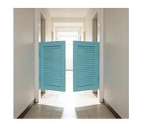 Solid Wood Swinging Saloon Doors ， Rustic Western Style Half Door ，for Kitchen, Bar, Hallway - with Auto-Close Hinges & Hardware - Interior Partition Door， for Bedroom(D,W130xH70cm(51.18X27.55in))