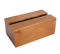 Solid wood tissue box Decorative Tissue Box Cover Tissue Holder Napkins Box for Elegant Decor