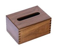Solid wood tissue box Decorative Tissue Box Cover Tissue Holder Napkins Box for Elegant Decor