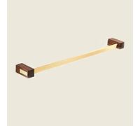 Solid Wood Towel Rack Set - Light Luxury Bathroom Hardware with Towel Holders, Bath Accessory Kit & Pendant - Stylish & Durable Towel Storage Solution