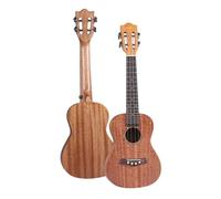 Solid Wood Ukulele 23/26 Four Strings Musical Instruments Beginner Adult Practice Playing(Type 1)