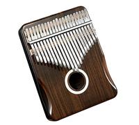 Solid Wood Veneer 21 Keys Keyboard Instruments Kalimba Professional Thumb Piano For Beginner Thumb Piano (Color : 01)
