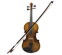 Solid Wood Violin, Acoustic Violin, Handmade Student Acoustic Violin Starter Bag With Carrying Case,
