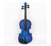 Solid Wood Violin, Acoustic Violin, Starter Kit Adult With Premium Case And Student, Extra Strings, Shoulder Rest And Cleaning Cloth(4/4)