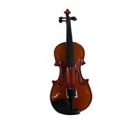 Solid Wood Violin, Acoustic Violin, Starter Kit Adult With Premium Case And Student, Extra Strings, Shoulder Rest And Cleaning Cloth(1/2)