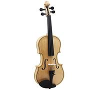 Solid Wood Violin, Acoustic Violin, Violins For Beginners,Student Beginner Kit W/Hard Case, Rosin, Beginner Violin, Wooden Strings