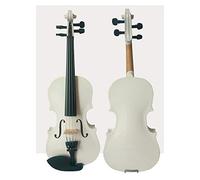 Solid wood Violin Maple Spruce with Case&Rosin instrument Multi-size White
