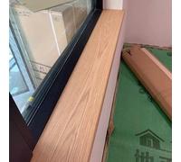 Solid Wood Window Sill Cover, Window Sill Protector Waterproof Cuttable Windows Replacement Plate for Home Hotel Kitchen Bathroom Outdoor(60x30cm (23.6x11.8"))