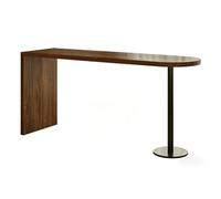 Solid WoodBar Table Long High Top Counter for Smals Bistro Coffee Table & Living Room Divider Perfect for Balcony Renovat (200x45x105cm)