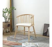 Solid Wooden Dining Chair, Mid Century Home Dining Chair,with Padded Seat and Solid Wooden Legs for Counter Lounge Living Room Corner,Dining Room Office