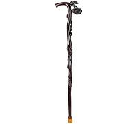 Solid Wooden Walking Cane Wood Canes Solid Wood Cane Wooden Walking Stick Elderly Crutches Stylish Wooden Walking Cane for Men and Wome Mobility Can Be Truncated As Needed Mob
