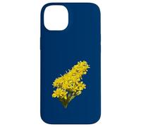 Solidago Gigantea Wildflower Botanical Vector Illustration Case for iPhone 14 Plus
