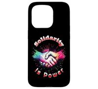 Solidarity is Power - Working Class standing Union Strong Case for iPhone 15 Pro