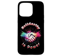 Solidarity is Power - Working Class standing Union Strong Case for iPhone 15 Pro Max
