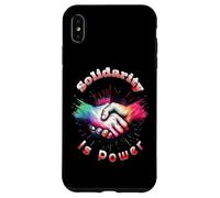 Solidarity is Power - Working Class standing Union Strong Case for iPhone XS Max